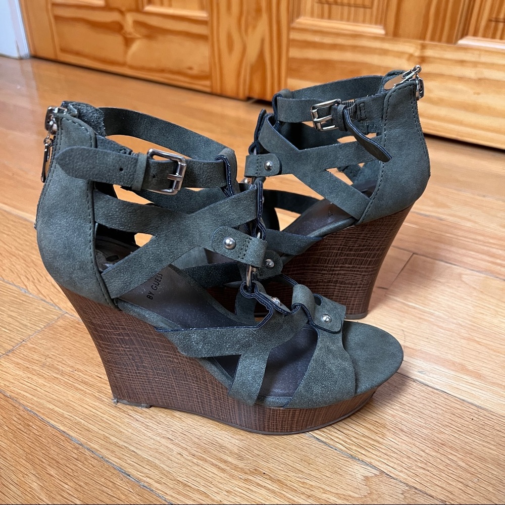 Guess Suede Wedges